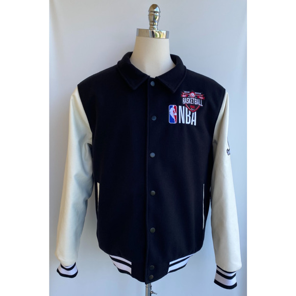 NBA Varsity Wool Jacket 100% AUTHENTIC size XL - Picture 2 of 16